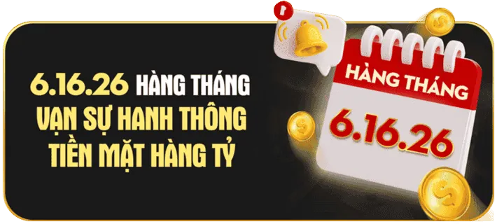 Khuyến mãi nạp lại hàng ngày Vin777